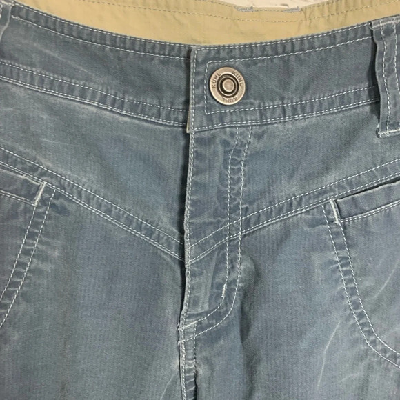 Kuhl Women’s Cropped Capri Pants  Stretch Kuhldry Hiking Gorpcore Size 8 - Picture 9 of 16